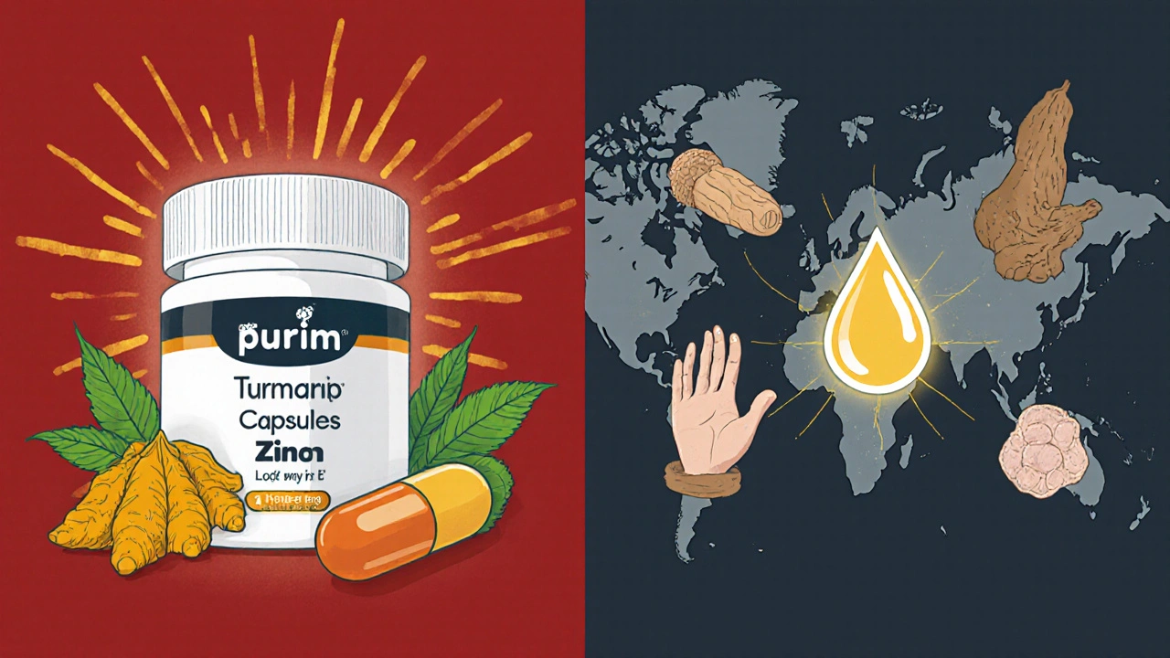 Compare Purim (Turmeric and Neem) with Other Natural Alternatives