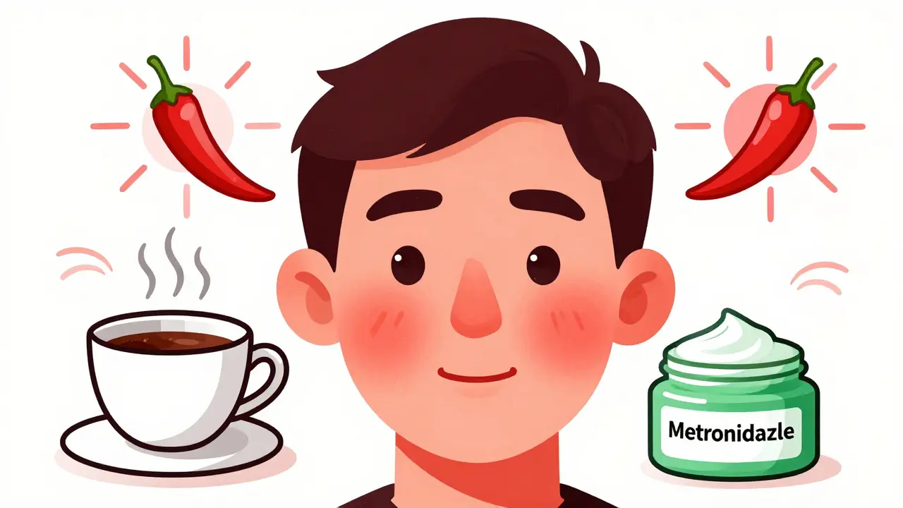 Rosacea: Managing Facial Flushing with Topical Antibiotic Treatment