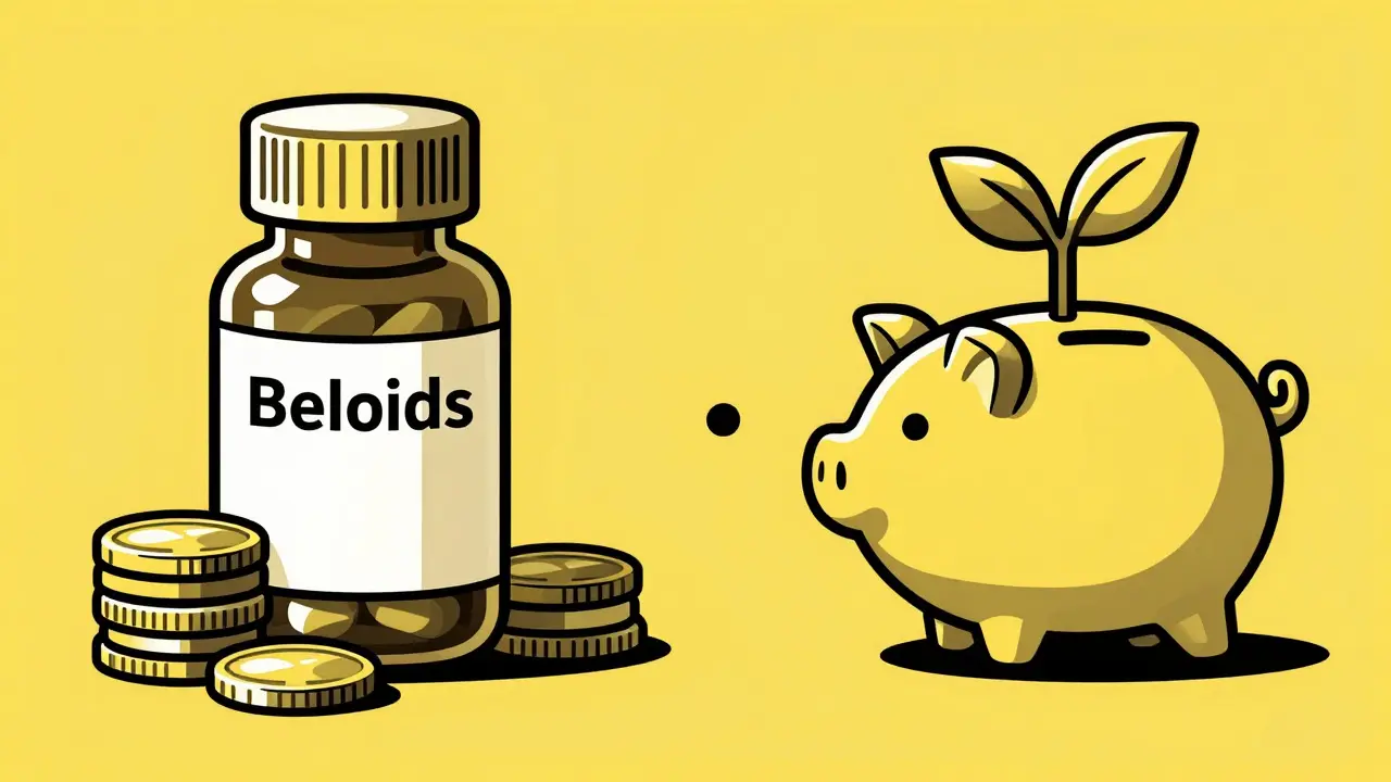 Comparison of expensive brand vs cheap generic medication costs