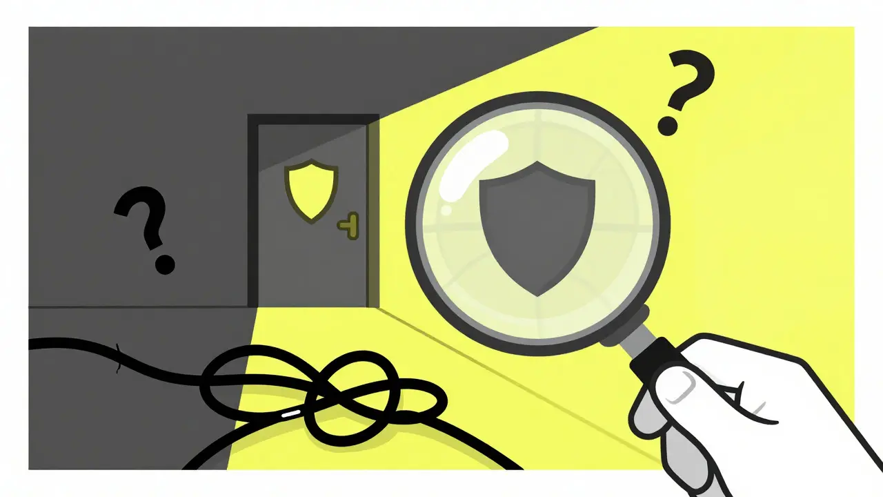 Conceptual art comparing a risky dark web path with a safe, verified legal route for buying meds